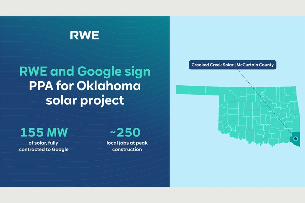 RWE and Google Oklahoma BIC Magazine RWE and Google Oklahoma BIC Magazine